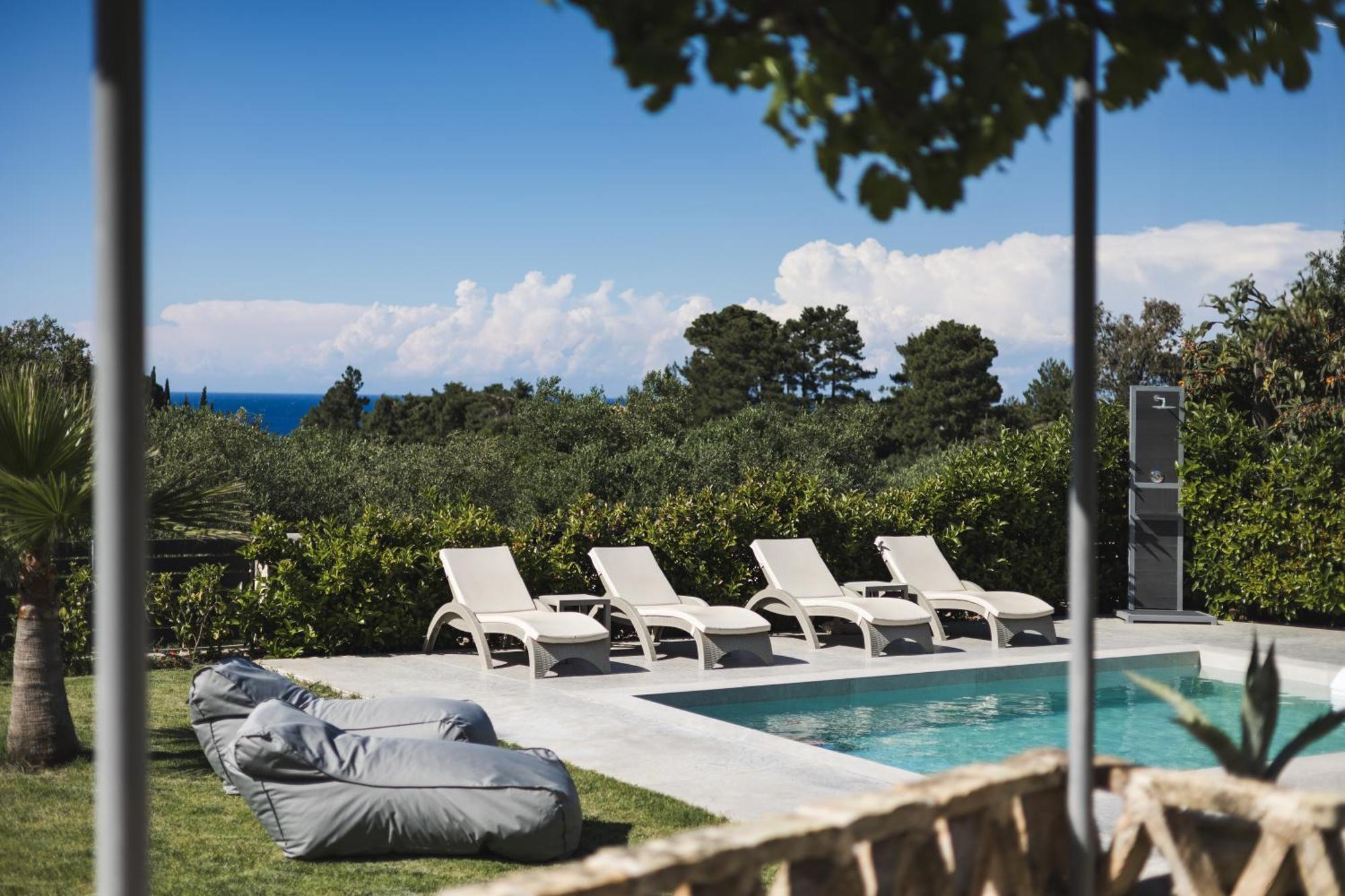 Binios Villa - Private Pool, Walking Distance From The Beach Vasilikí Eksteriør bilde