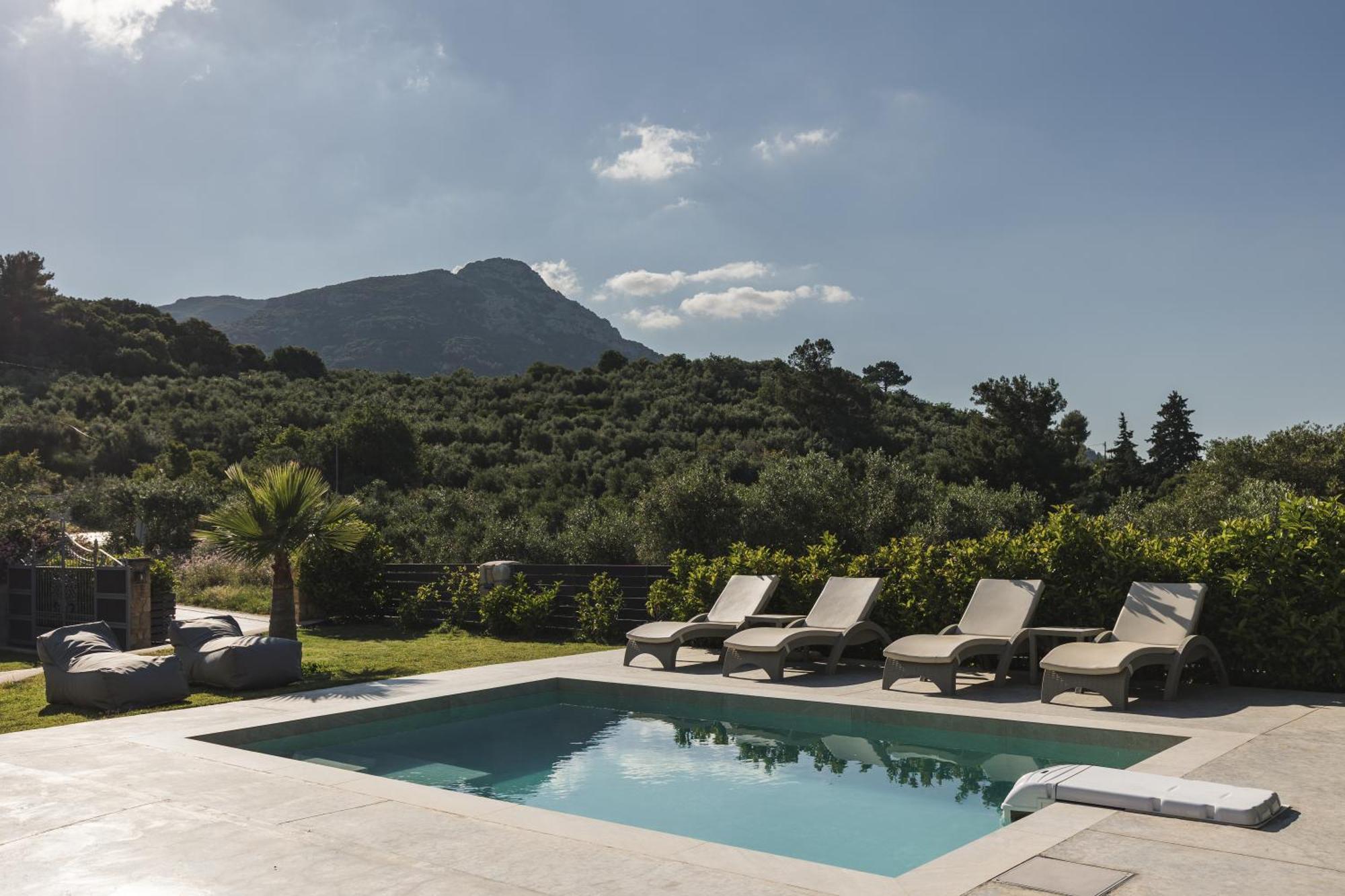 Binios Villa - Private Pool, Walking Distance From The Beach Vasilikí Eksteriør bilde