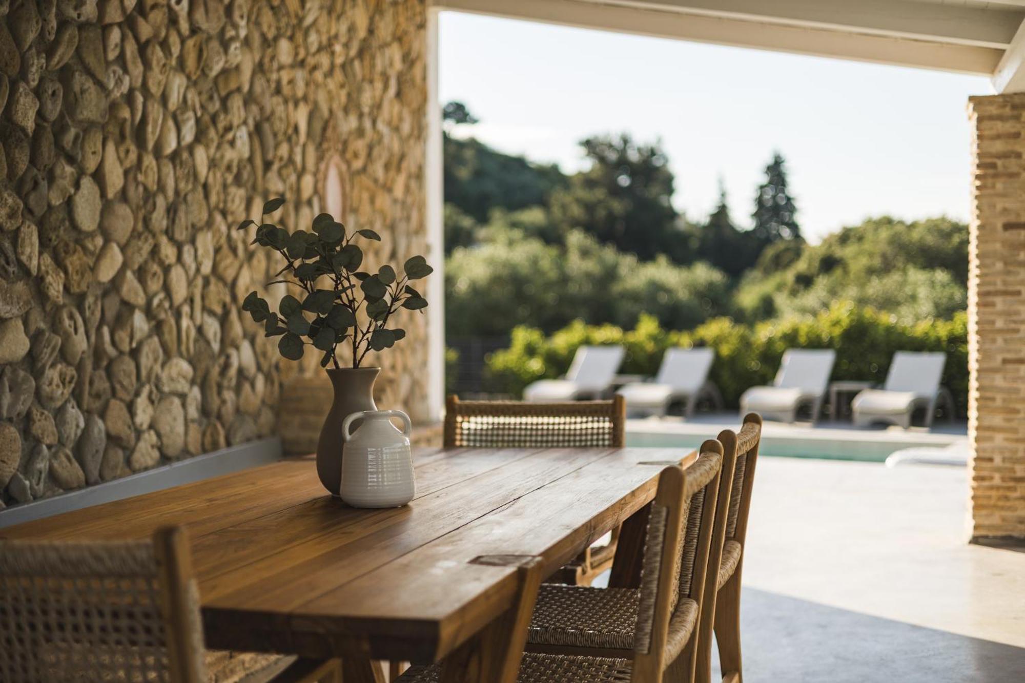 Binios Villa - Private Pool, Walking Distance From The Beach Vasilikí Eksteriør bilde